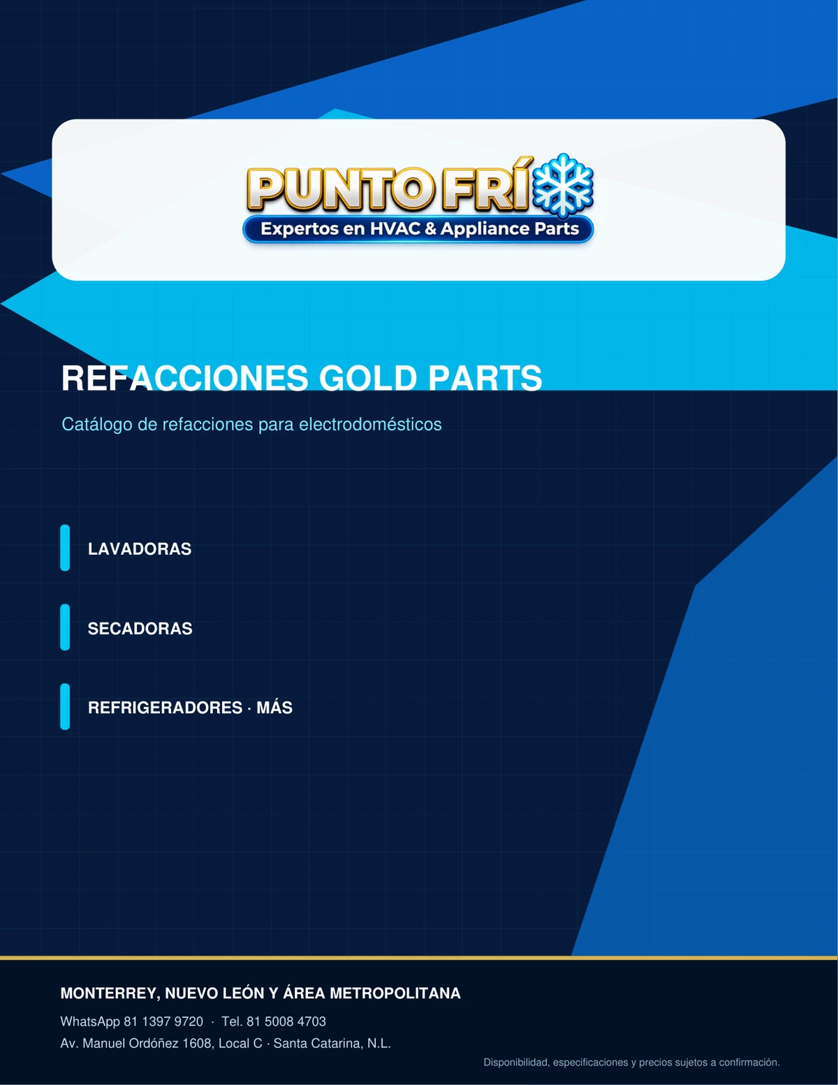 Catálogo Gold Parts